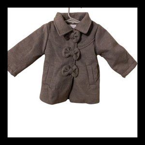 6m Gray Girls Winter Coat